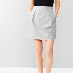 GAP Light Gray Mini Skirt With Pockets